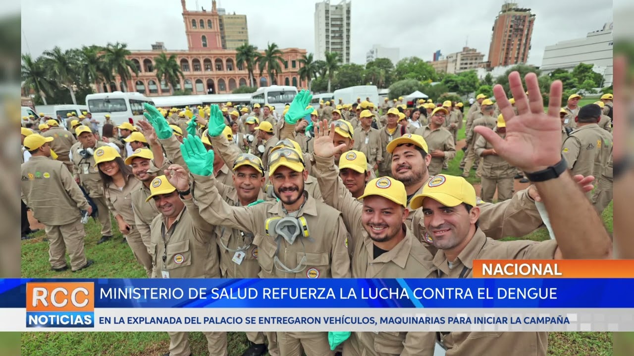 Con apoyo de la Itaipú Binacional, el Ministerio de Salud refuerza la lucha contra el dengue