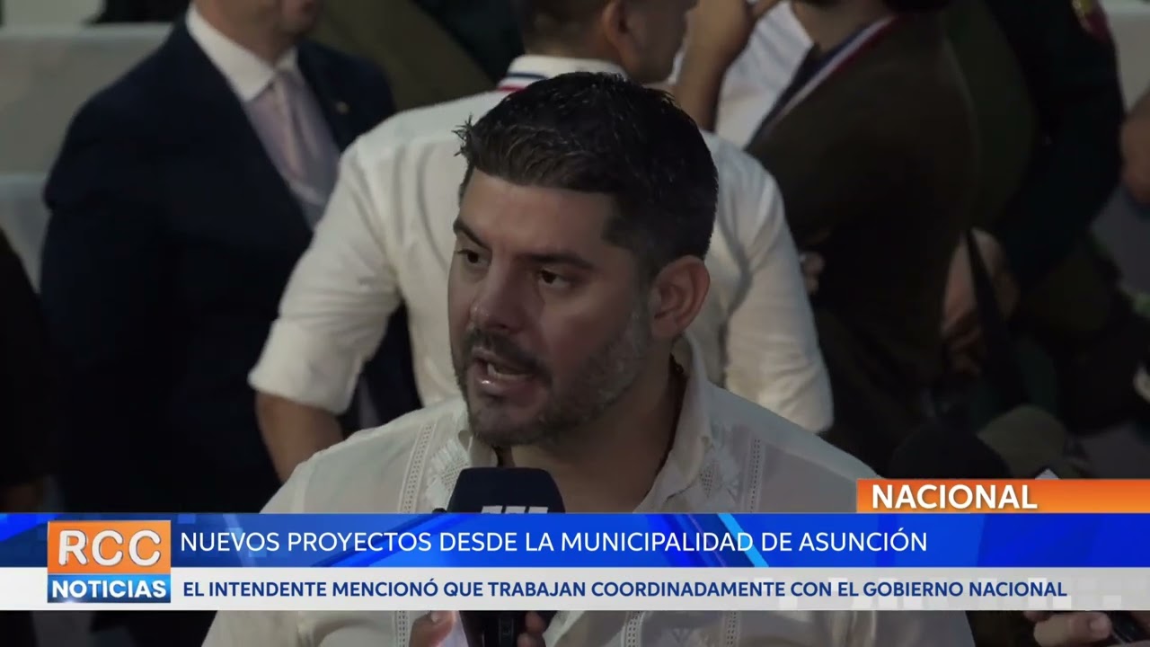 Intendente de Asunción señaló que estarán encarando nuevos proyectos para el beneficio de la capital