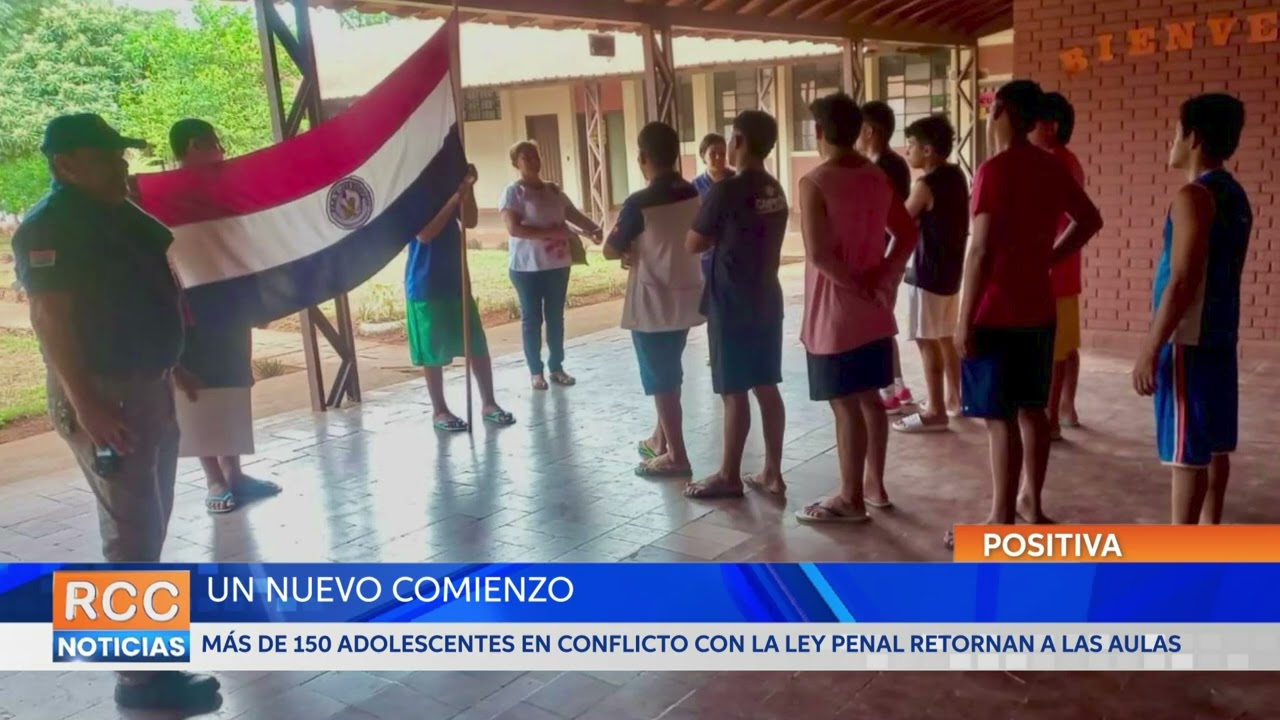 Más de 150 adolescentes en conflicto con la Ley Penal Retornan a las aulas para un nuevo comienzo