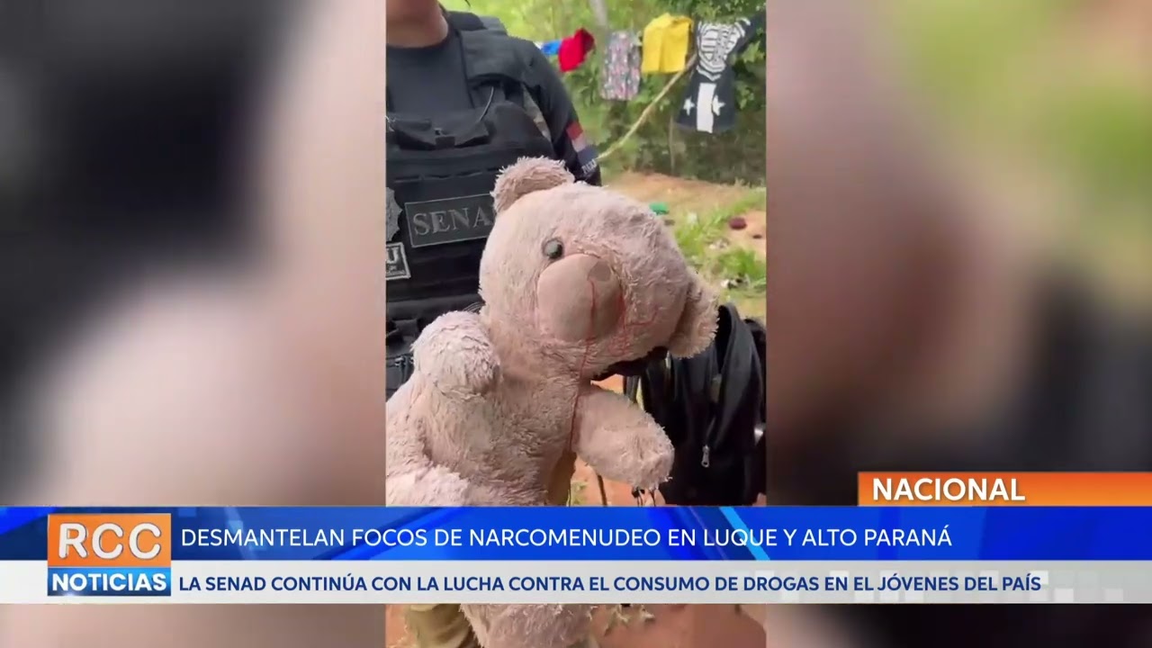 En el marco del plan Sumar, la Senad desmanteló focos de narcomenudeo en Luque y Alto Paraná