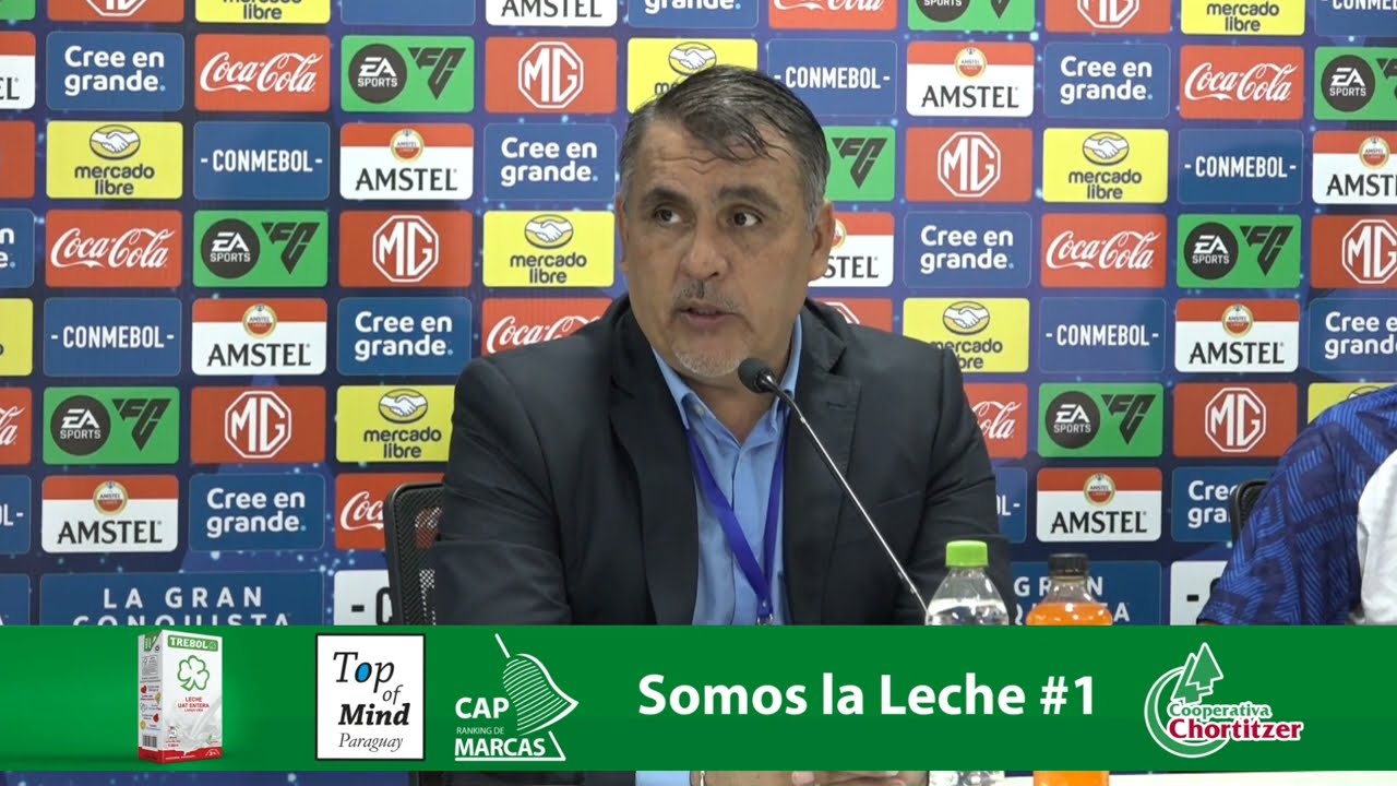 Sportivo Ameliano vs. Olimpia: Palabras del entrenador Pedro Sarabia