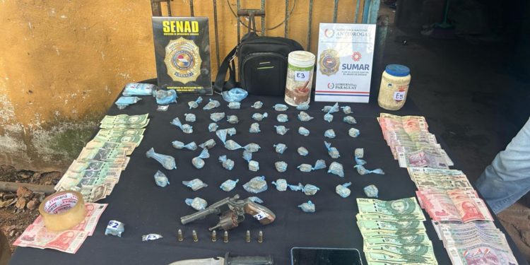 Golpe al microtráfico: SENAD desmantela redes en Nanawa y Villa Elisa Golpe al microtráfico: SENAD desmantela redes en Nanawa y Villa Elisa