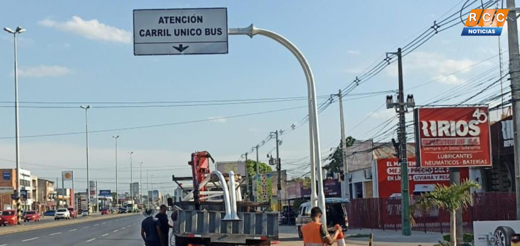 MOPC refuerza control en carril único: Instalación de señaléticas y multas significativas MOPC refuerza control en carril único: Instalación de señaléticas y multas significativas