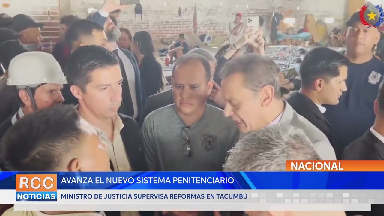 Avanza el Nuevo Sistema Penitenciario: Ministro de Justicia supervisa reformas en Tacumbú