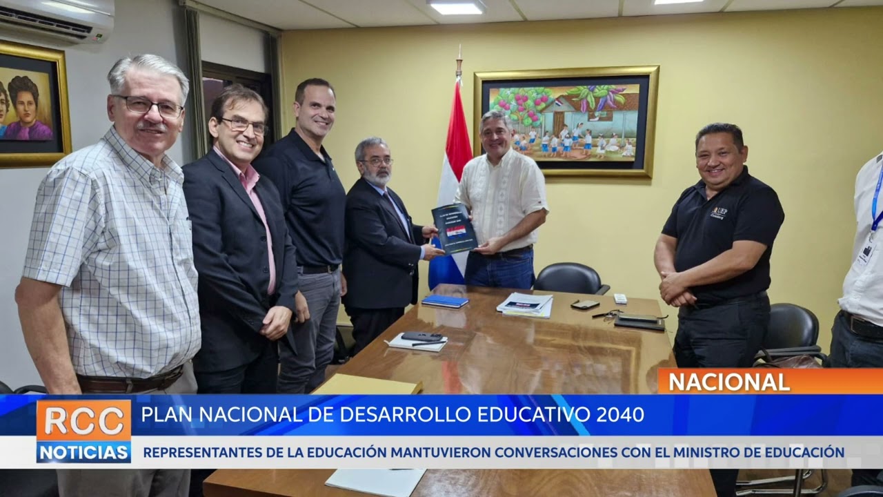 Representantes de la educación abordaron el Plan Nacional de Desarrollo Educativo con el ministro
