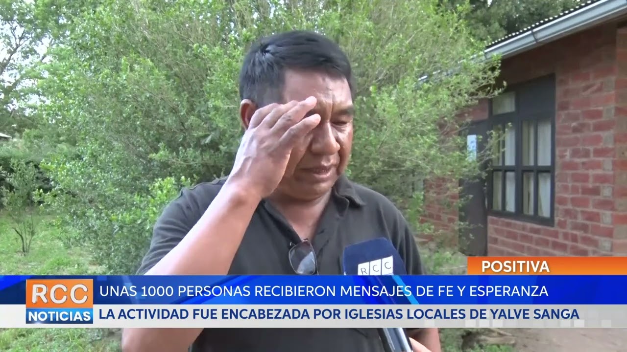 Actividad evangelística reunió a unas 1000 personas en Yalve Sanga