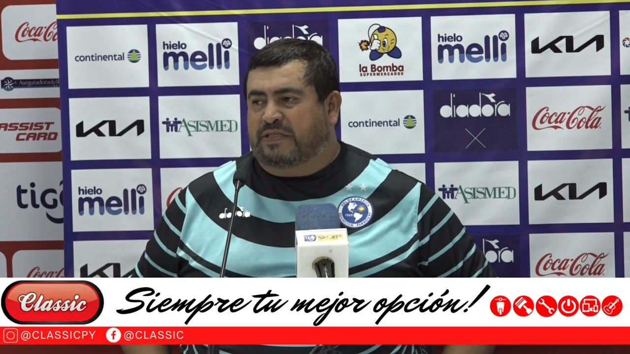 Sol de América vs. Olimpia: Palabras del DT Humberto García