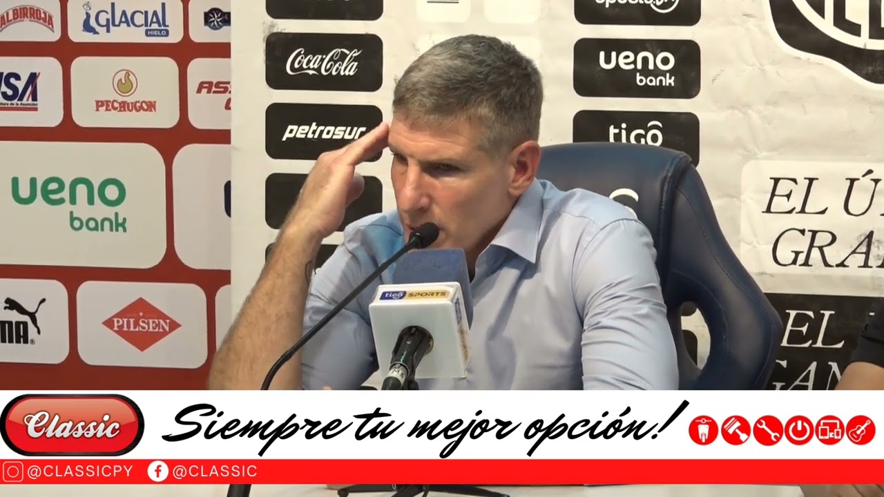 Olimpia vs. Sportivo 2 de Mayo: Palabras del DT Martin Palermo