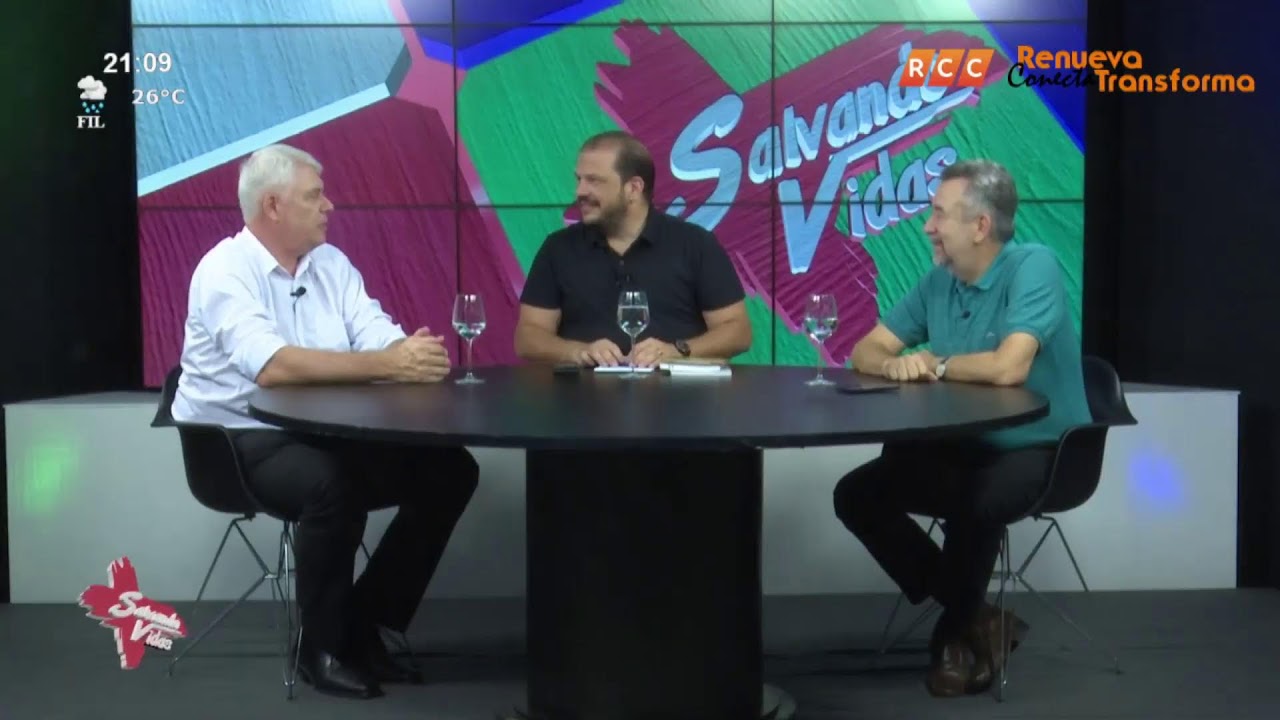 Salvando Vidas – Figuras nuevas del Holding de medios RCC – Dr. Arnoldo Wiens y Lic. Óscar Vázquez