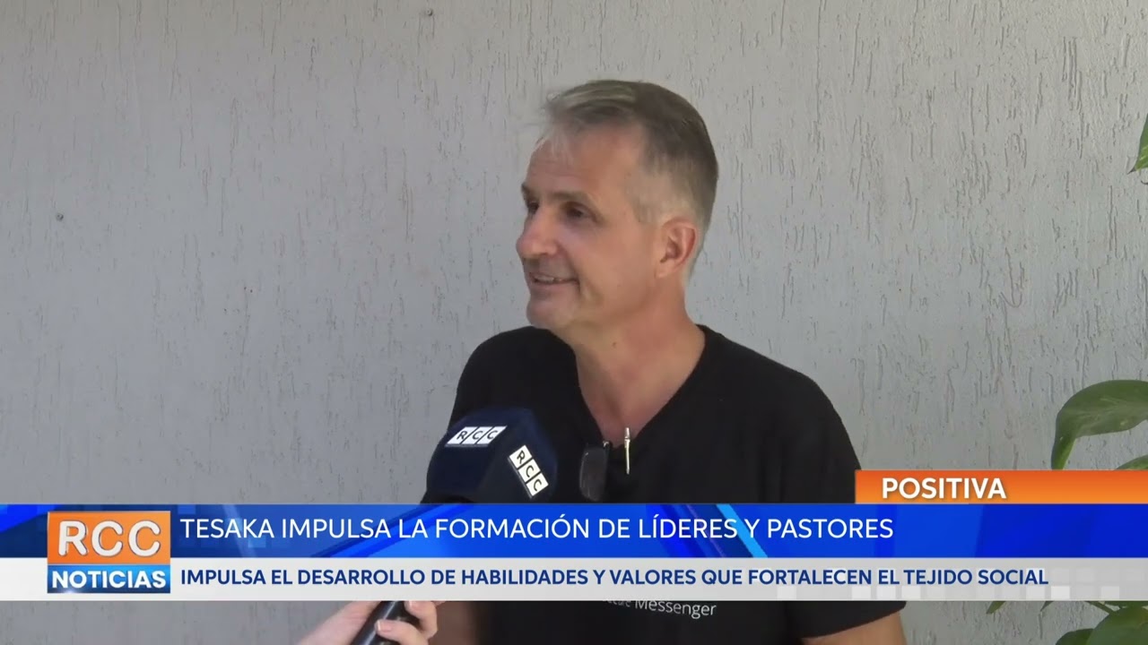 Organización Tesaka impulsa la formación de líderes y pastores en acción para la comunidad