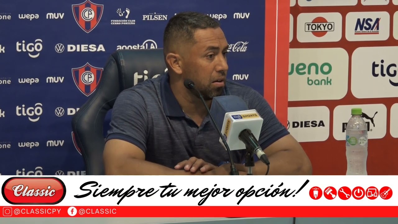 Sportivo Luqueño vs. Cerro Porteño: Palabras del DT Interino Jorge Achucarro