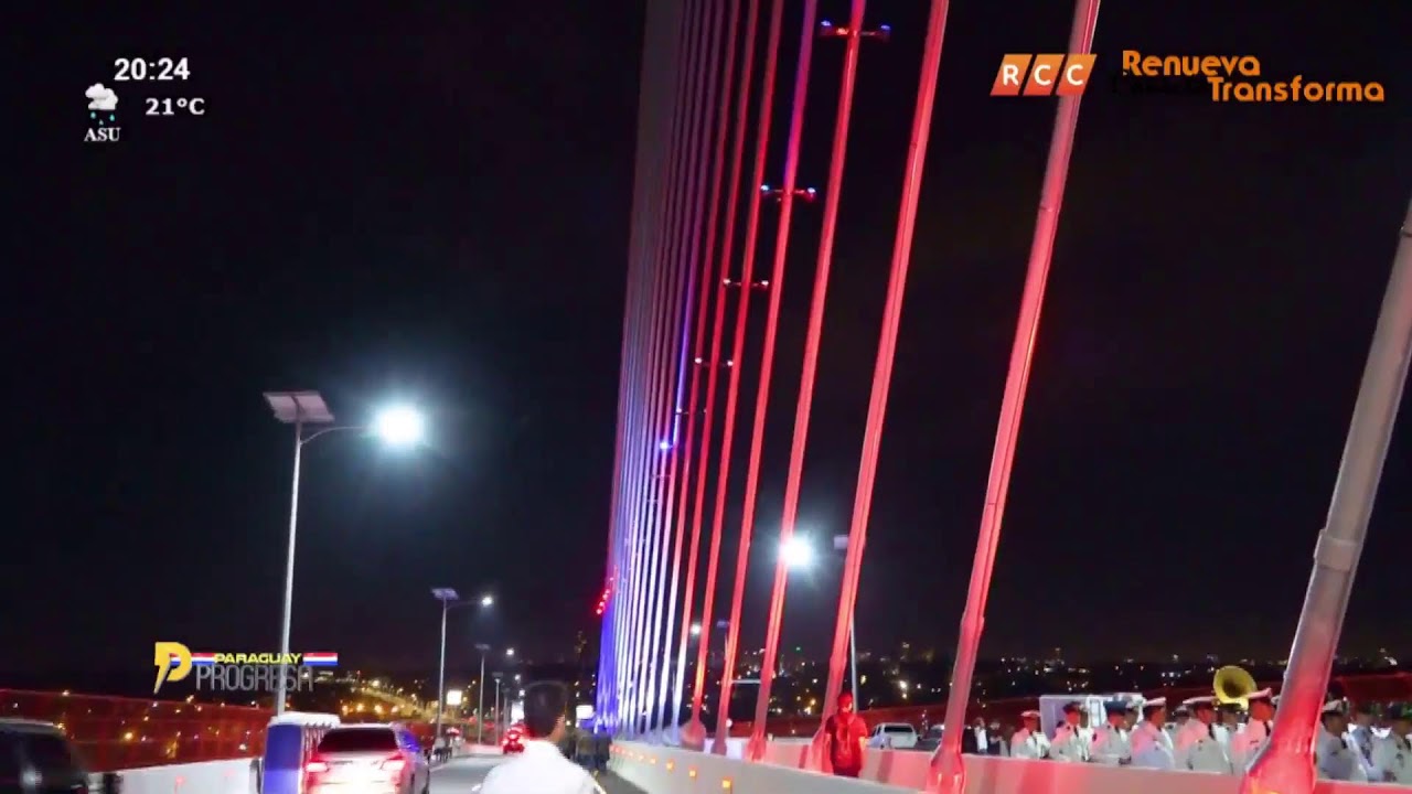 Paraguay Progresa | Inauguración del nuevo Puente Héroes del Chaco