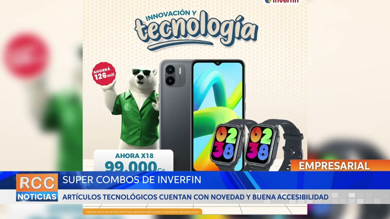 Continúan los súper combos tecnológicos de la mano de Inverfin