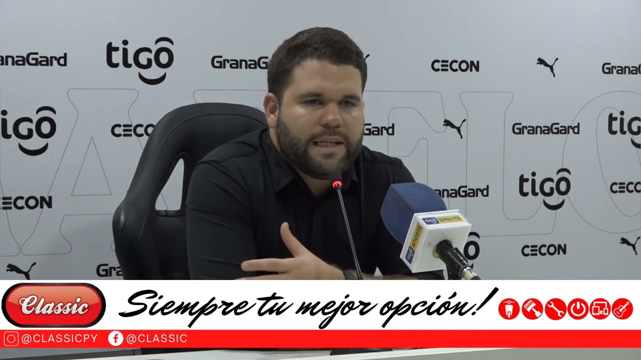 Libertad vs. Olimpia Palabras del DT Ariel Galeano RCC