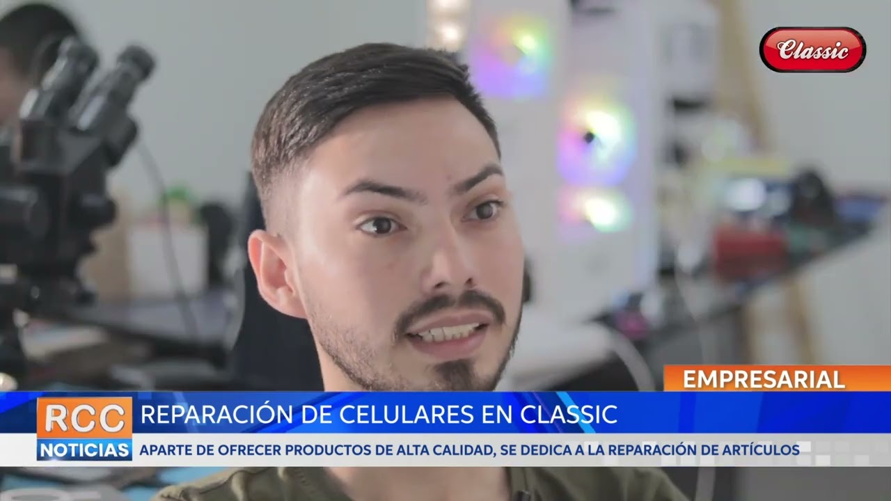 Classic ofrece hasta reparación de celulares en sus sucursales