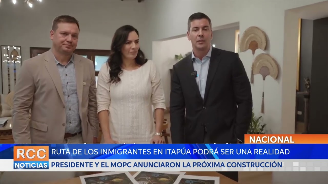 Anunciaron construcción de la anhelada Ruta de los Inmigrantes en Itapúa