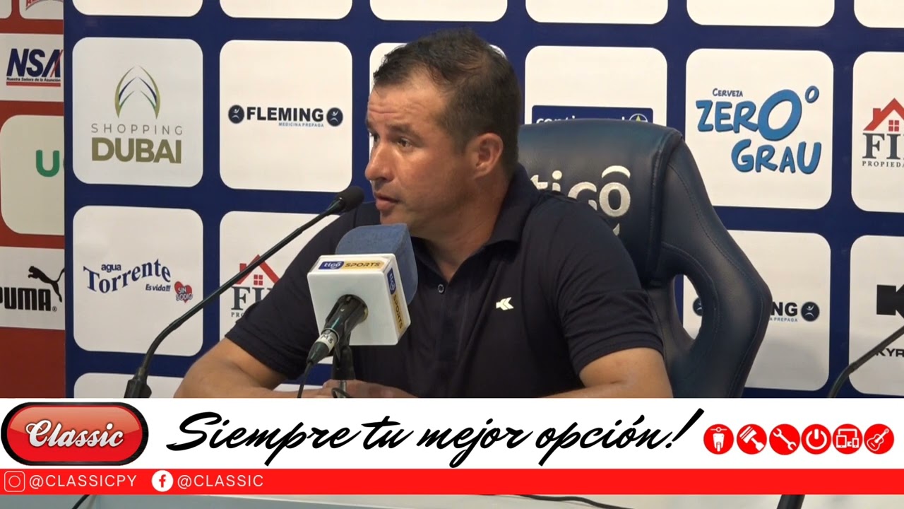 Olimpia vs. Sportivo 2 de Mayo: Palabras del Segundo Asistente Gustavo Alvarenga