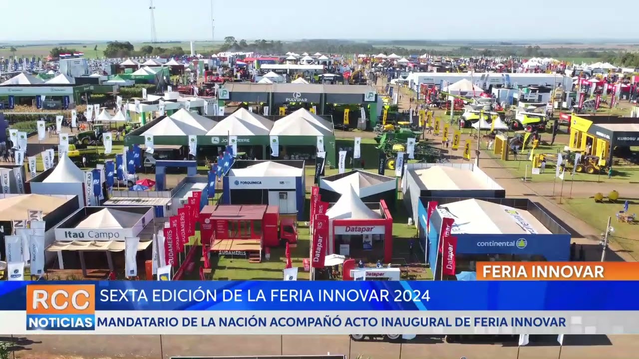 Presidente de la República estuvo presente en el acto inaugural de la Feria Innovar