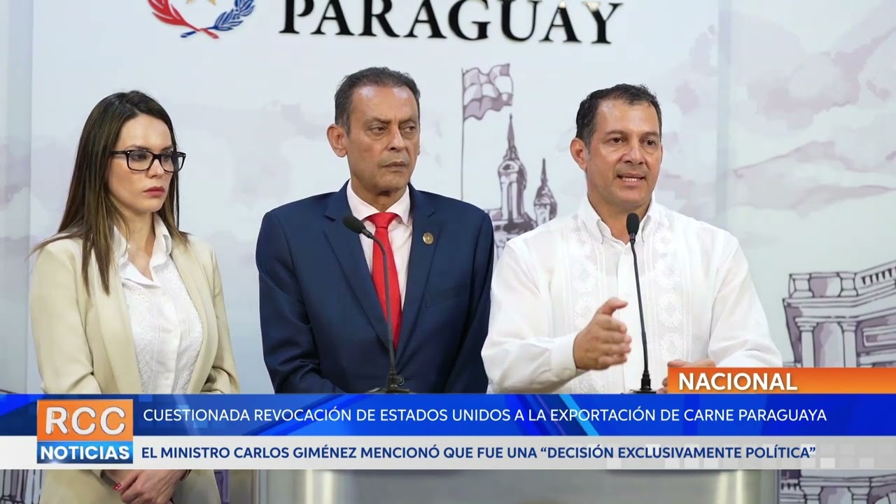 Ministro de Ganadería se refirió sobre la decisión de EE.UU revocar la exportación de carne