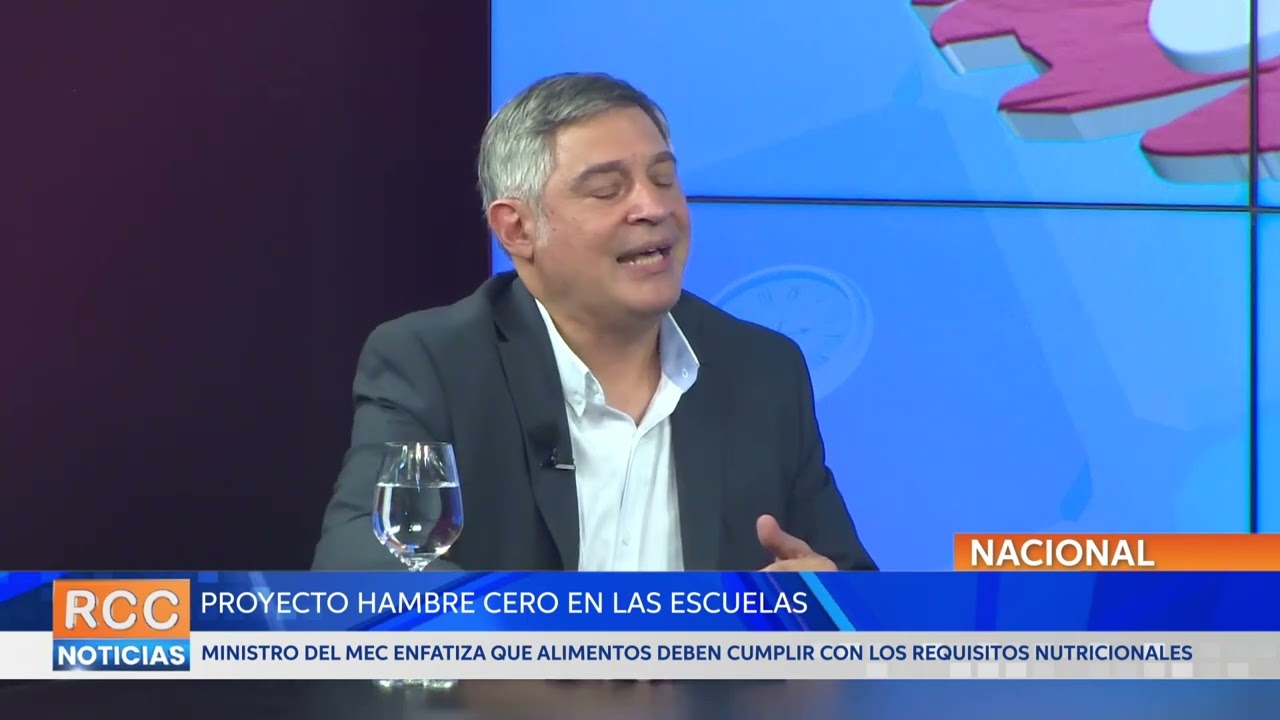 Ministro de Educación enfatizó que los alimentos cumplan con los requisitos nutricionales necesarios