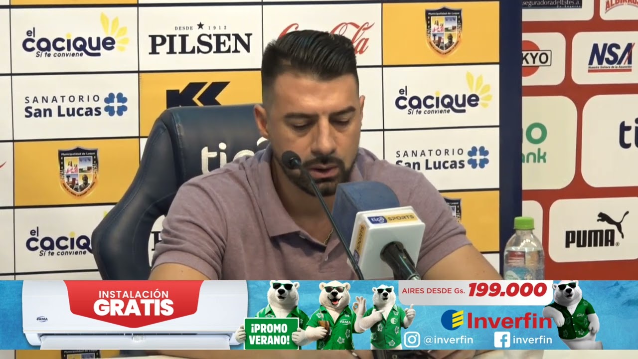 Sportivo Luqueño vs. Cerro Porteño: Palabras del DT Julio César Cáceres