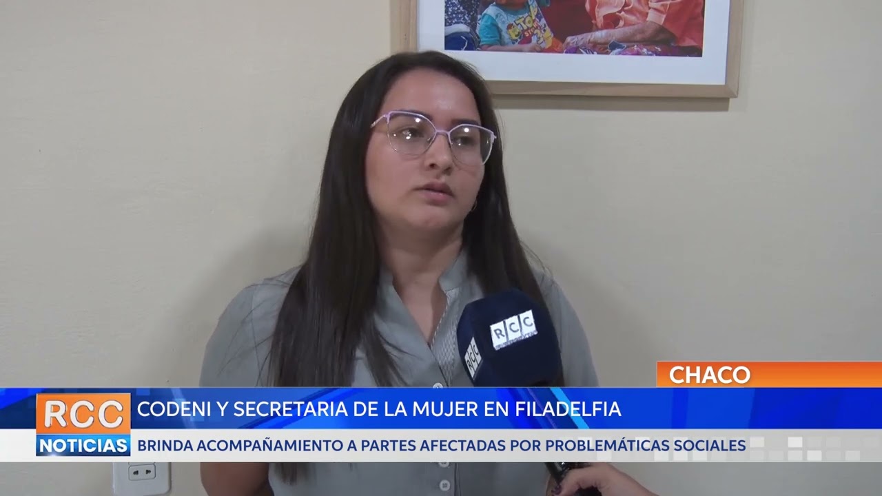 CODENI de Filadelfia y su acompañamiento a sectores vulnerables a problemáticas sociales