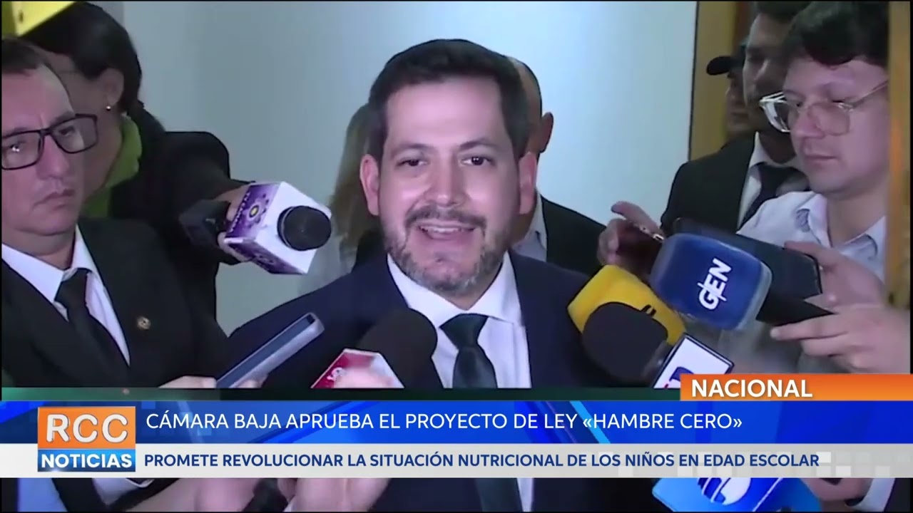La Cámara Baja aprueba el proyecto de ley «Hambre Cero» para las escuelas
