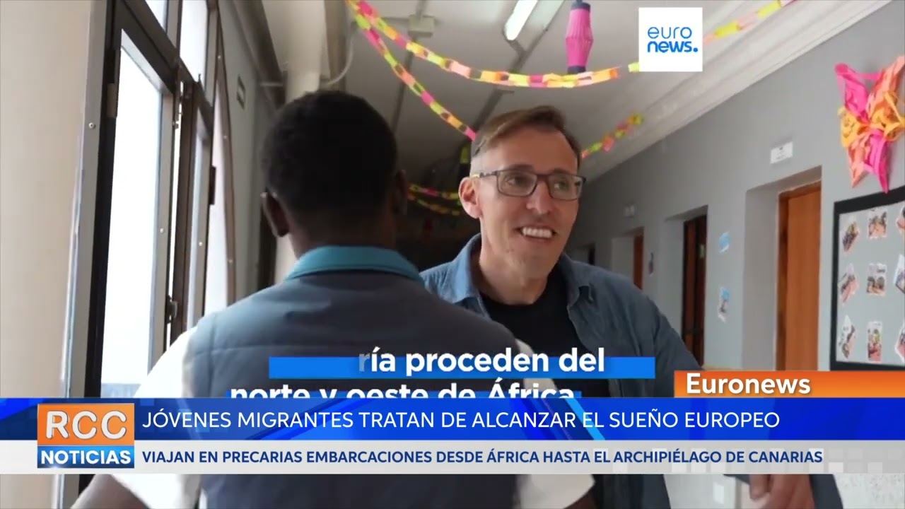 Más jóvenes migrantes tratan de alcanzar su sueño europeo a través de las islas Canarias