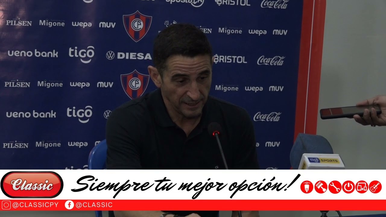 Sportivo Trinidense vs. Cerro Porteño: Palabras del DT Manolo Jiménez