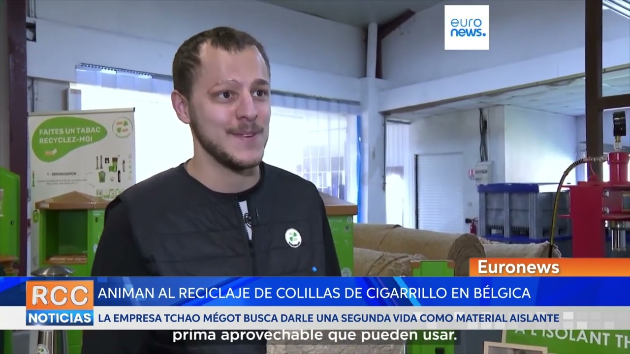 Una ciudad belga anima al reciclaje de colillas de cigarrillo para darles una nueva utilidad
