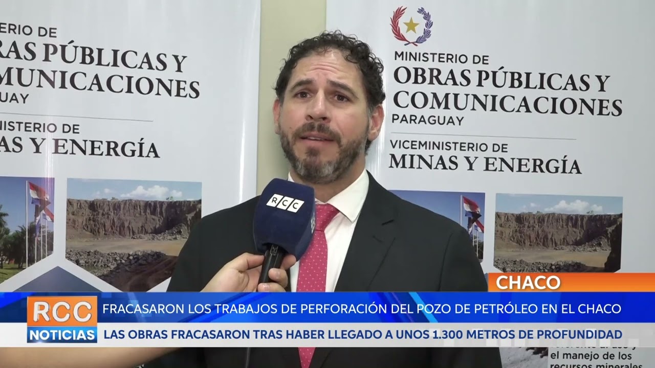 Fracasaron los trabajos de perforación del pozo de petróleo en el Chaco