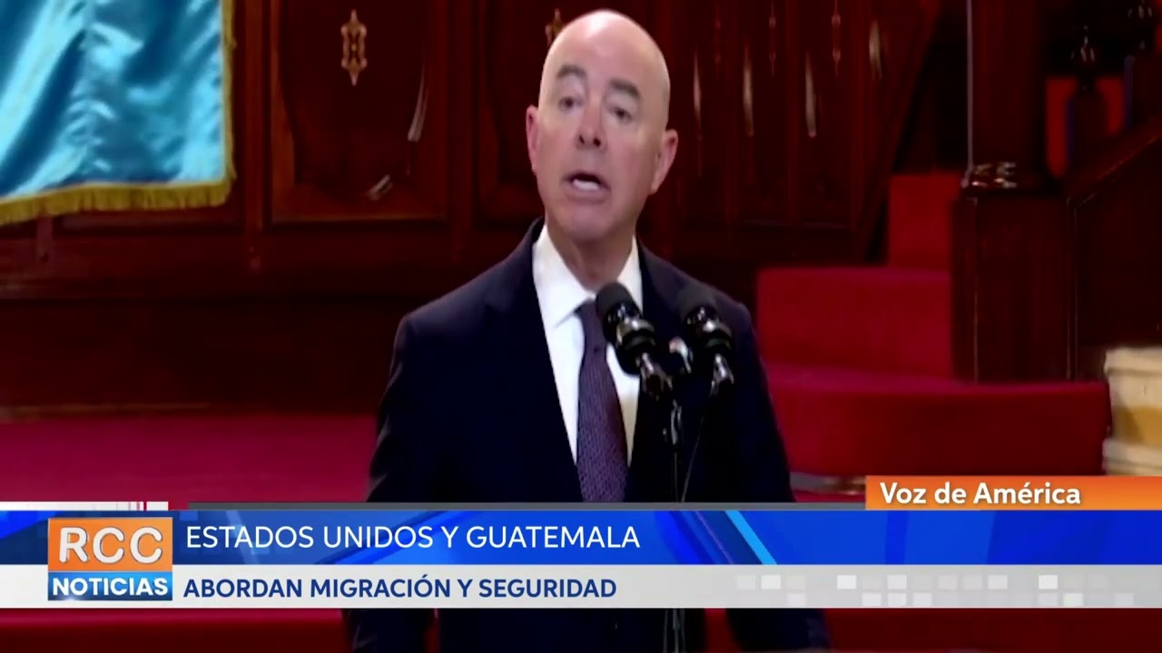 Estados Unidos y Guatemala abordan migración y seguridad