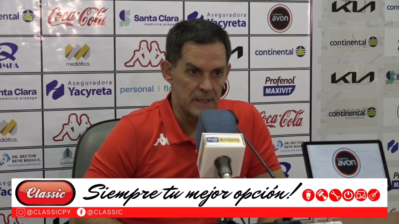 Nacional vs. Olimpia: Palabras del DT Víctor Bernay