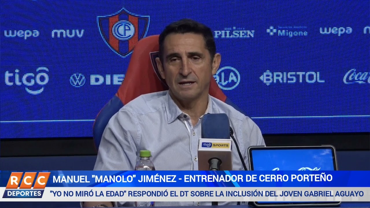 Cerro Porteño vs. Nacional: El DT pidió a la hinchada una segunda oportunidad para Enzo Giménez