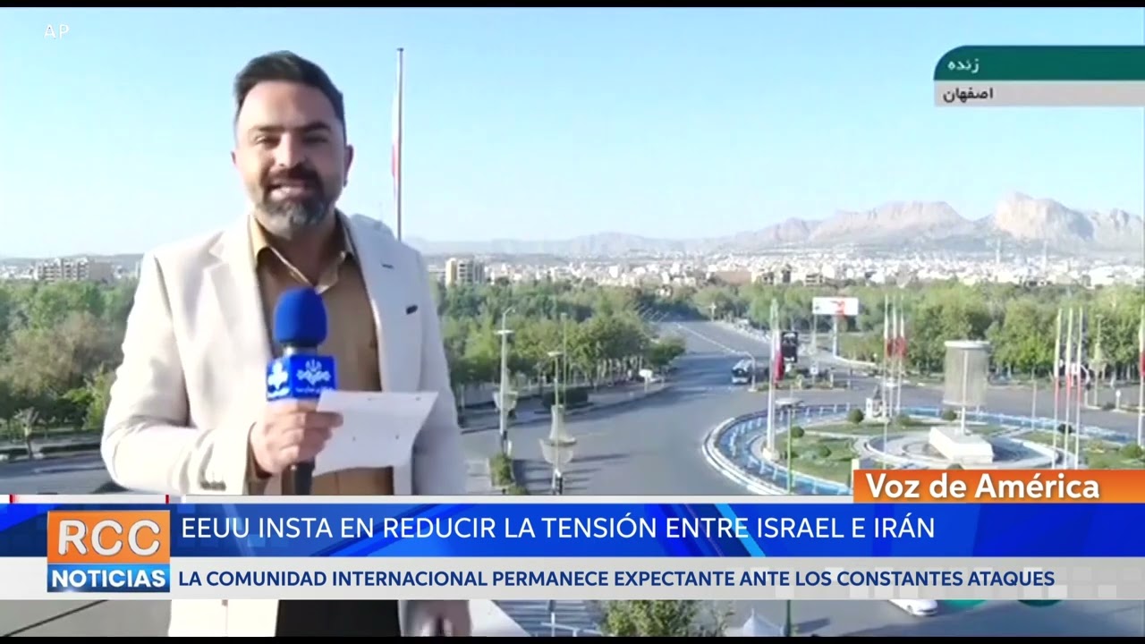 Estados Unidos insiste en reducir tensión entre Israel e Irán