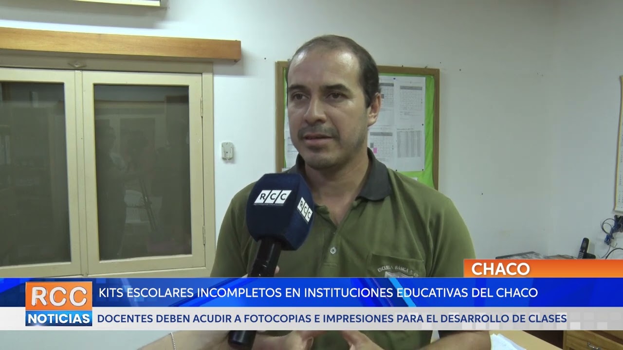 Instituciones educativas del Chaco siguen con kits escolares incompletos