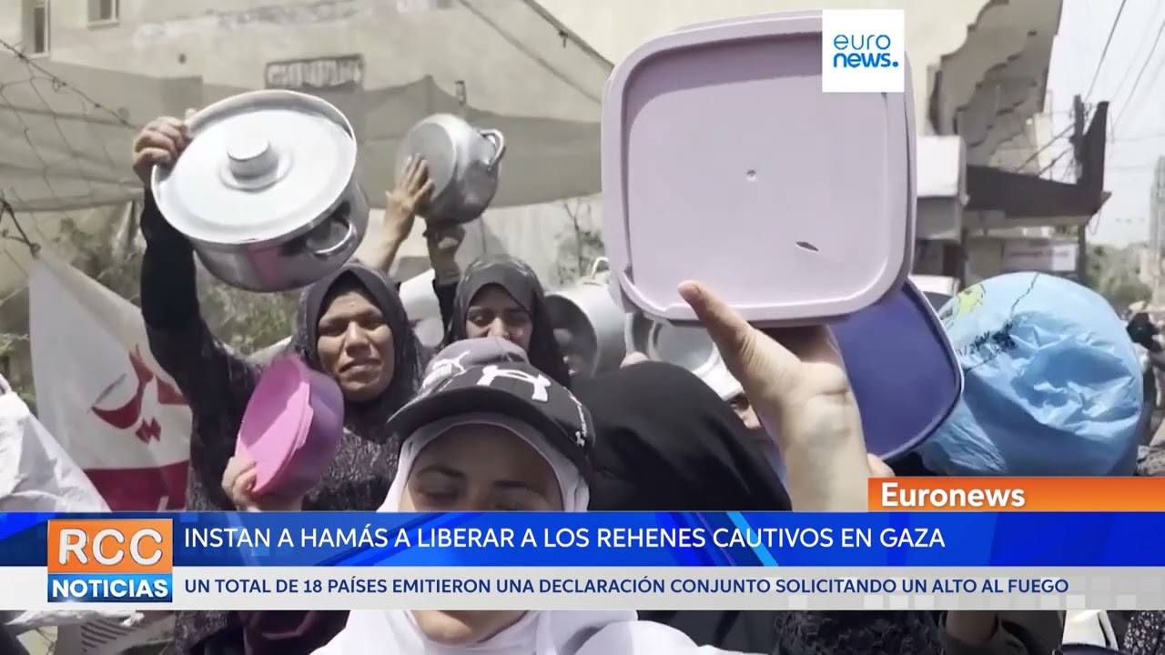Una veintena de países instan a Hamás a liberar a los rehenes cautivos en Gaza
