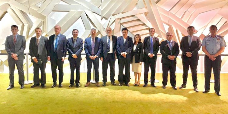 Realizaron seguimiento del avance del puente de la Bioceánica