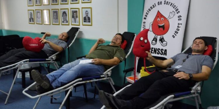Funcionarios del SENEPA se unieron a la noble acción de donar sangre