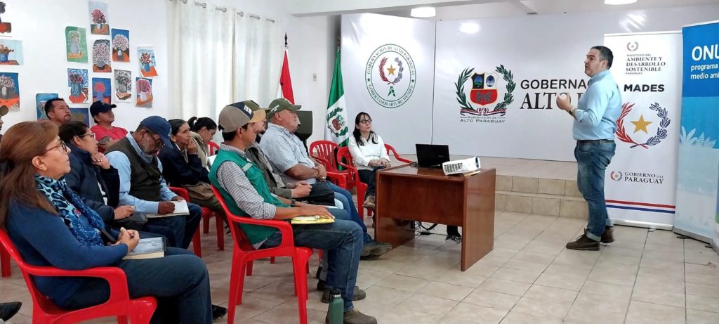 Avances y desafíos del proyecto de Adaptación basada en Ecosistemas en Alto Paraguay Avances y desafíos del proyecto de Adaptación basada en Ecosistemas en Alto Paraguay