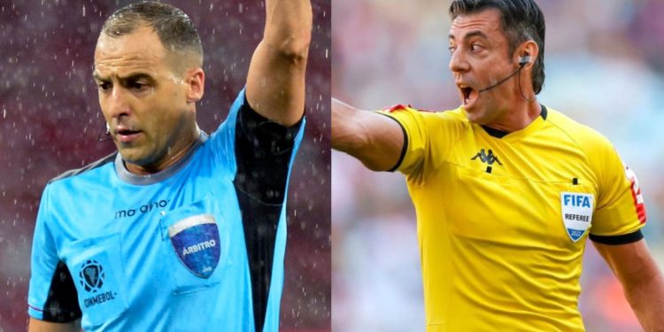 Árbitros confirmados: Esteban Ostojich para Cerro Porteño – Fluminense y Raphael Claus para Libertad – River Plate