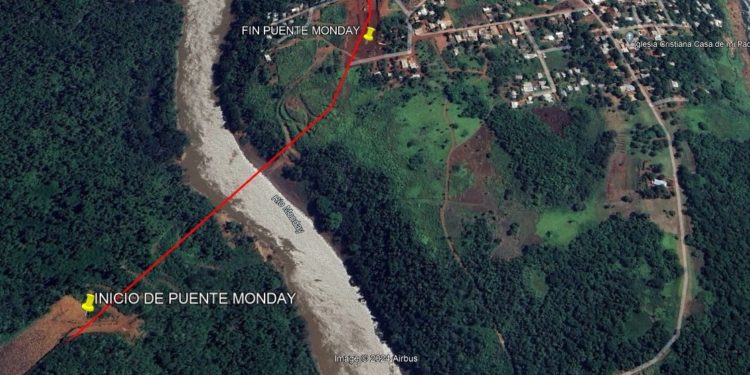 Por iniciarse construcción de puente sobre el río Monday en el Corredor Metropolitano del Este