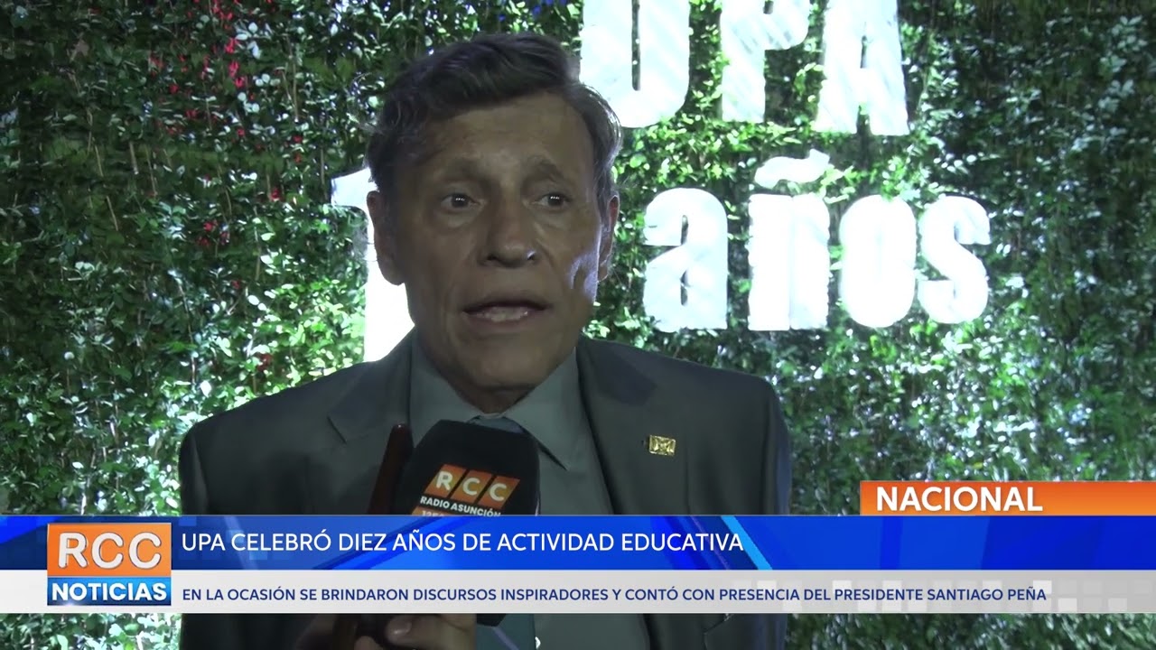 Universidad Paraguayo Alemana celebró una década de vida en el campo educativo