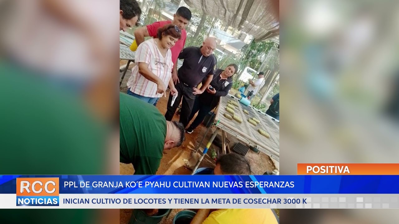 PPL de la Granja Ko’ē Pyahu encuentran en el cultivo de hortalizas nuevas esperanzas