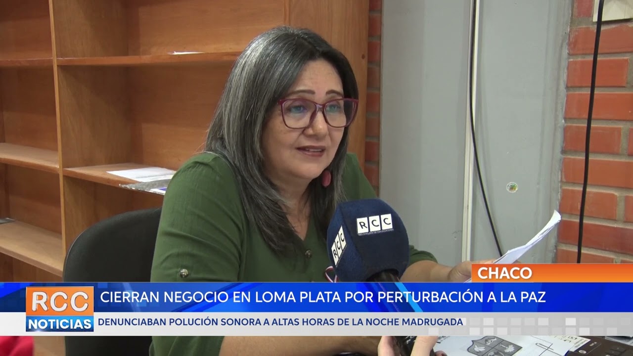 Cierran negocio en Loma Plata por perturbación a la paz pública