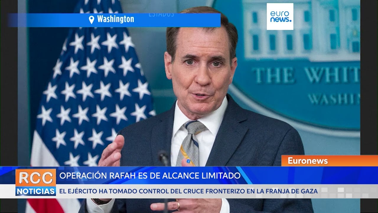 Israel asegura que la operación militar israelí en Rafah es de alcance limitado