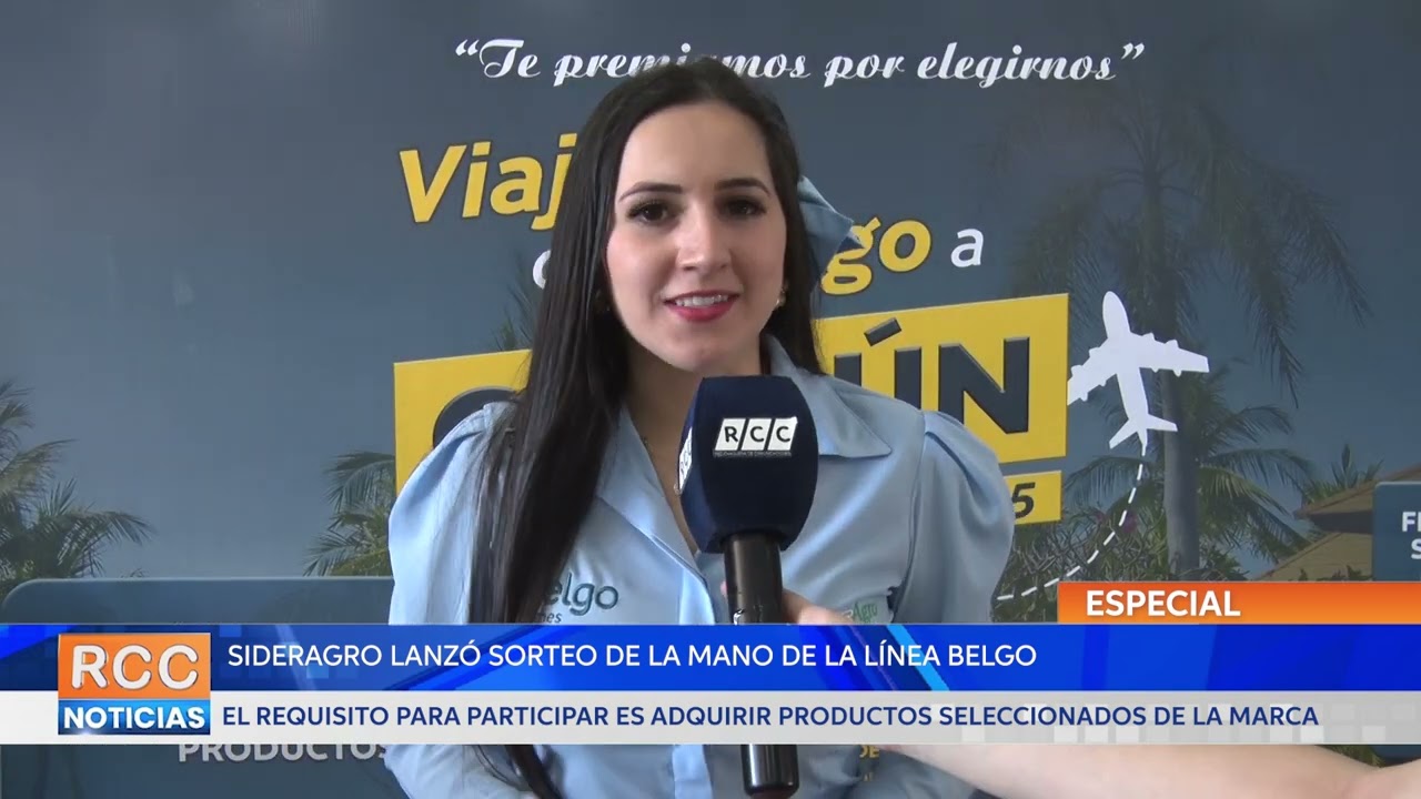 SiderAgro realiza el lanzamiento de un gran sorteo de la mano de la línea Belgo