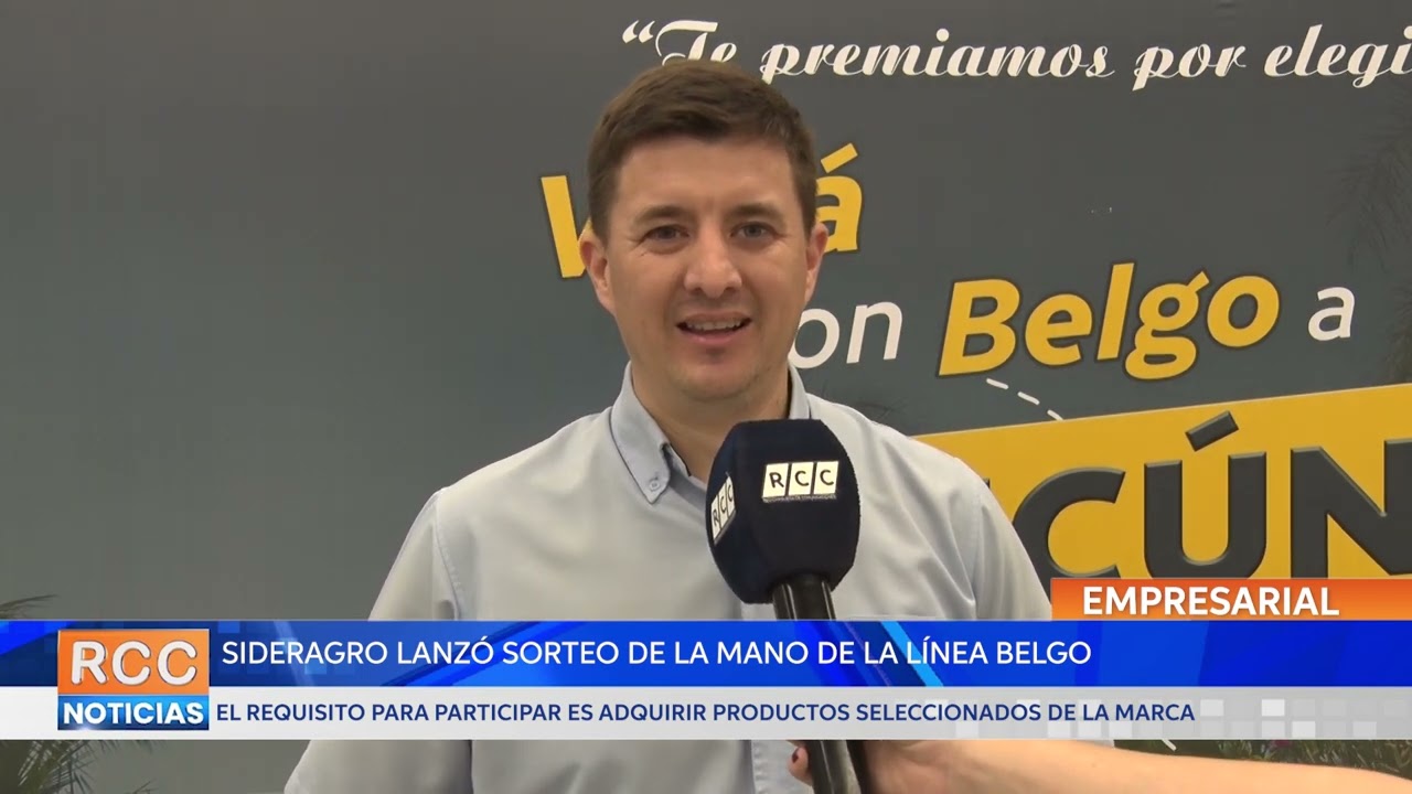 SiderAgro realiza el lanzamiento de un gran sorteo de la mano de la línea Belgo
