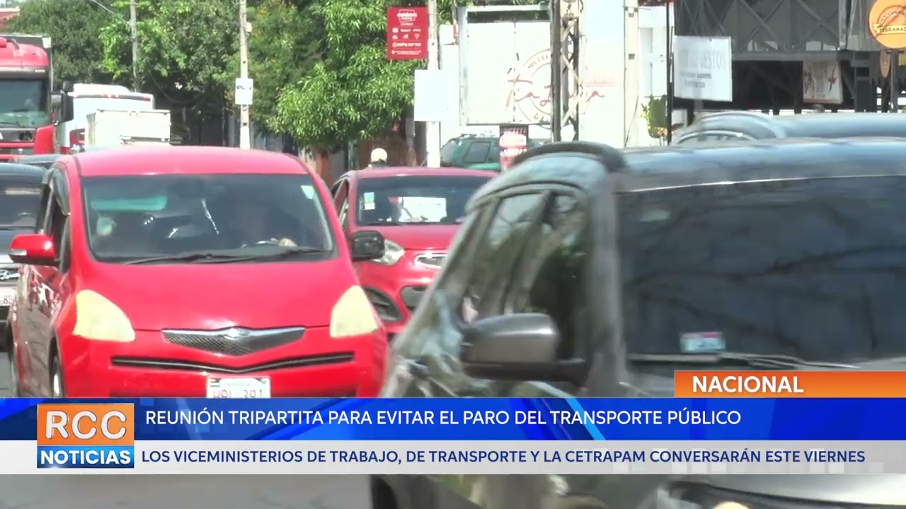 Este viernes continuará la reunión tripartita busca evitar paro del transporte público