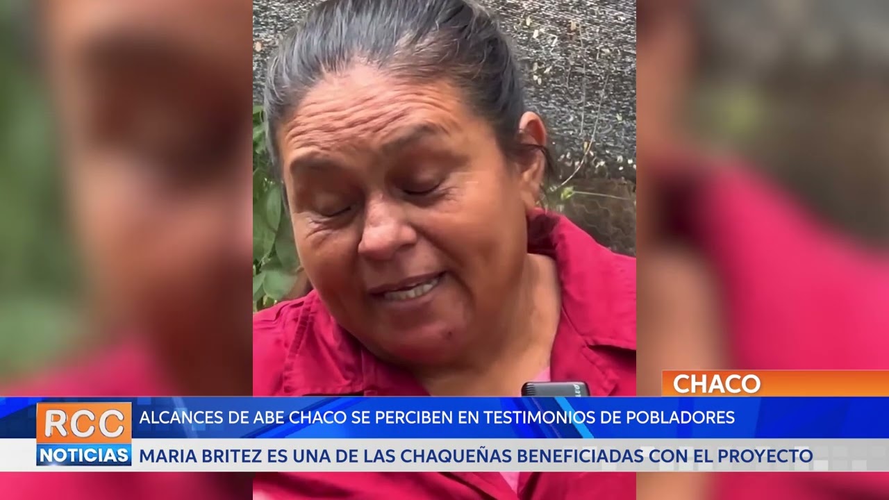 Historia de vida de una mujer chaqueña que fue beneficiada con el proyecto AbE Chaco
